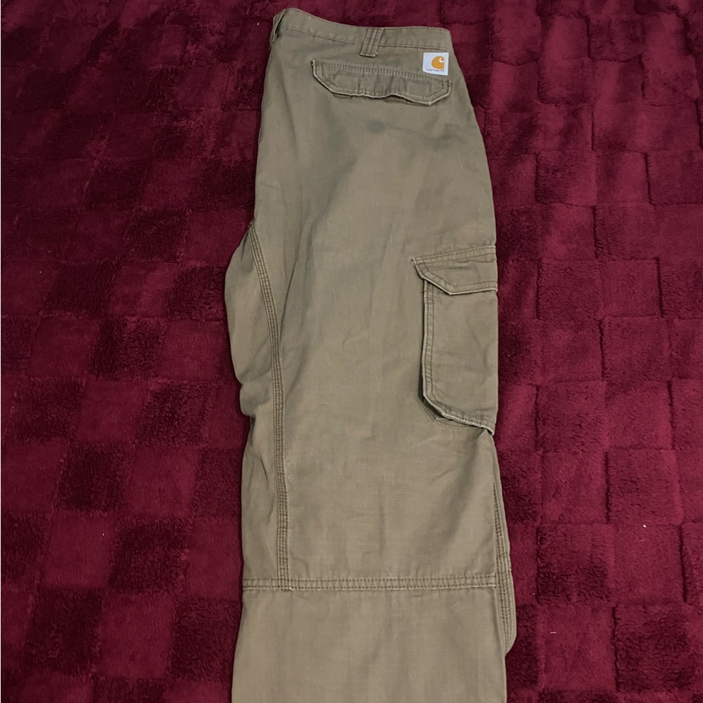 Carhartt Men's Khaki Cargo Pants